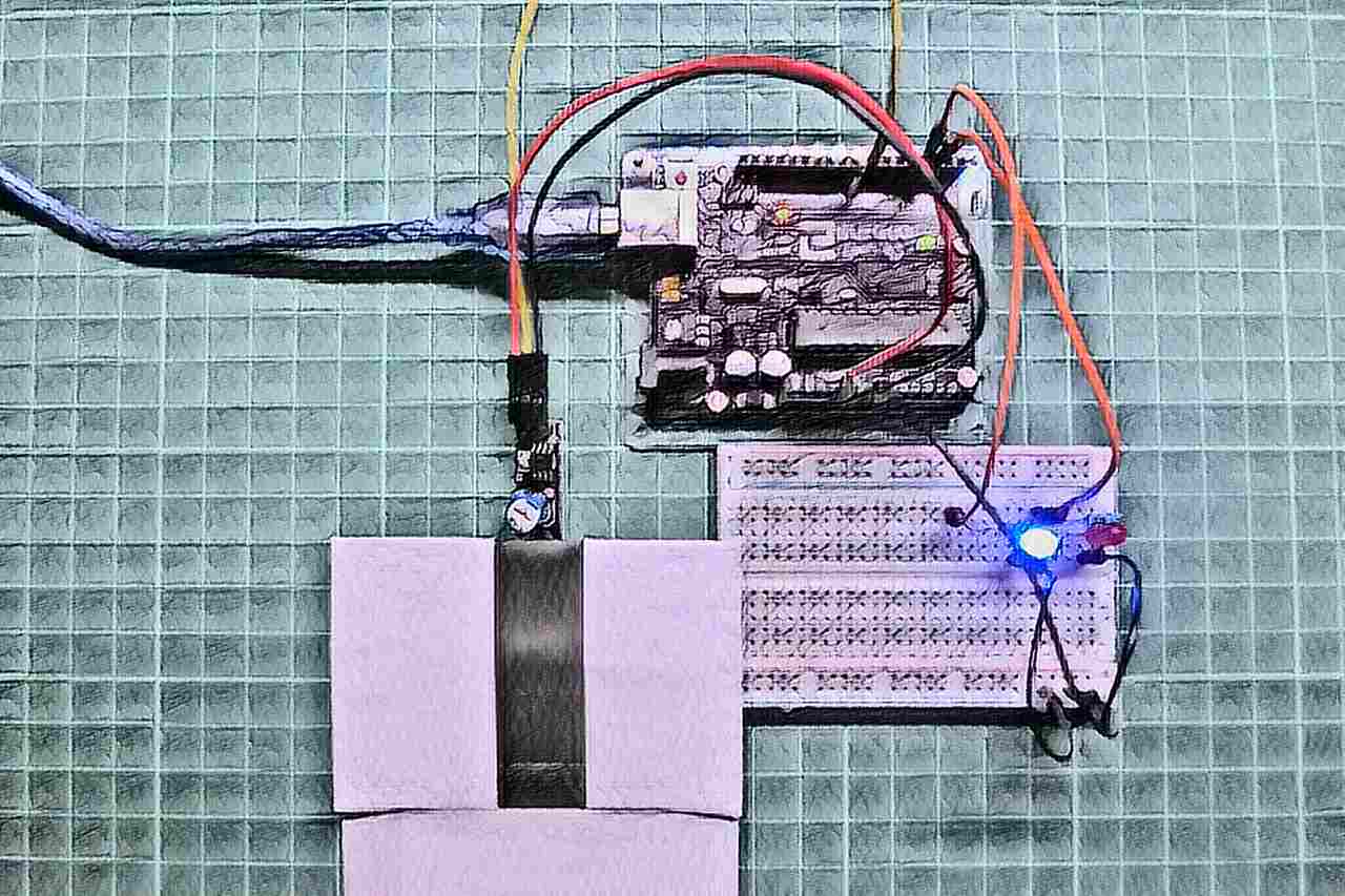 Arduino 入門 Lesson 65 【Line Tracking Sensor】 おもろ家